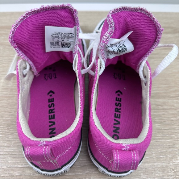 Converse Women's 5 All Star Madison OX Fuchsia Glow Pink Sneakers  Size 5 US - Picture 5 of 7